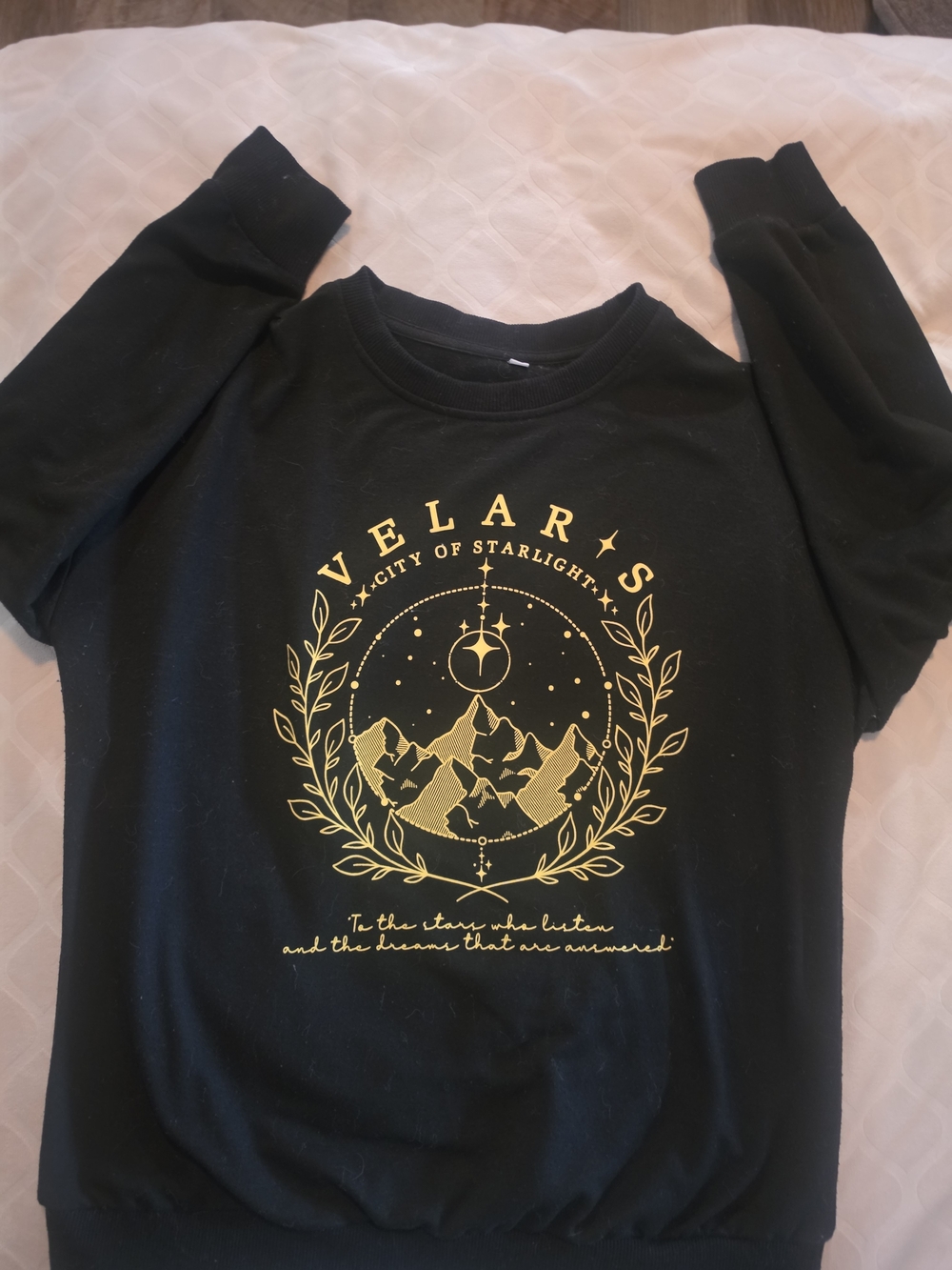 Velaris "City of Starlight" Graphic Crewneck Sweatshirt | ACOTAR Inspired